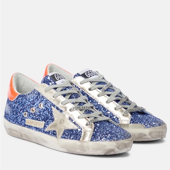 Golden Goose Shoes - Golden Goose Superstar glitter trainers